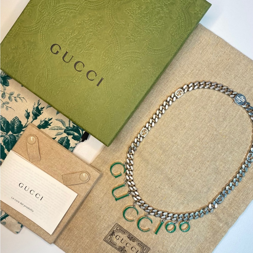 Gucci Necklace 100 anniversary limited - Picture 4 of 7